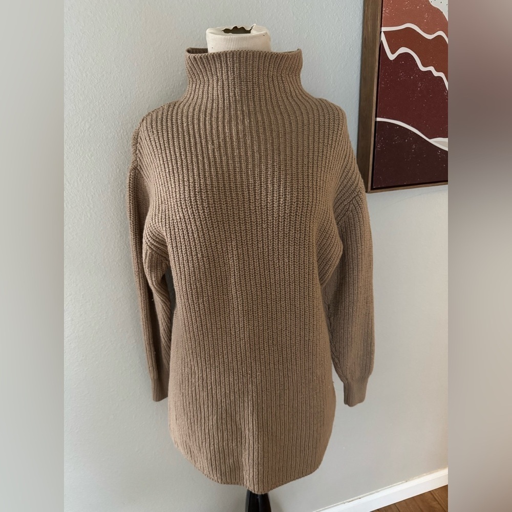 Wilfred knitwear turtleneck long sweater 2xs